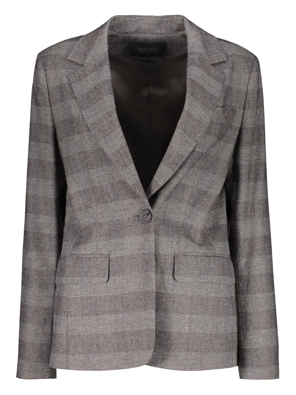 Prince of Wales check blazer