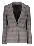 Lorena Antoniazzi Prince of Wales check blazer - Grey