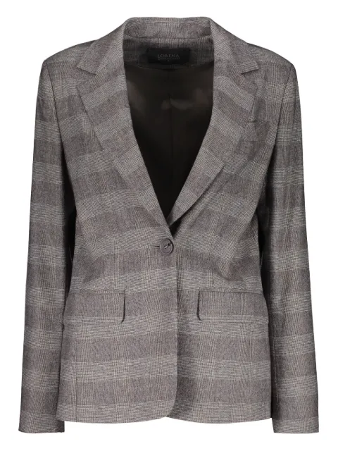 Lorena Antoniazzi Prince of Wales check blazer