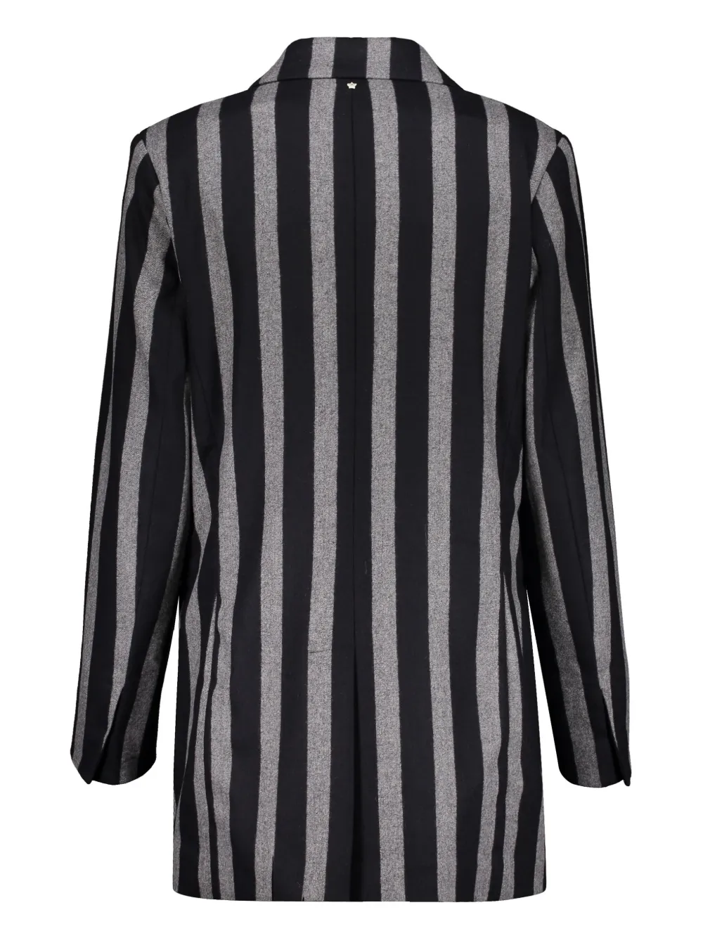 Lorena Antoniazzi Gestreepte blazer Zwart