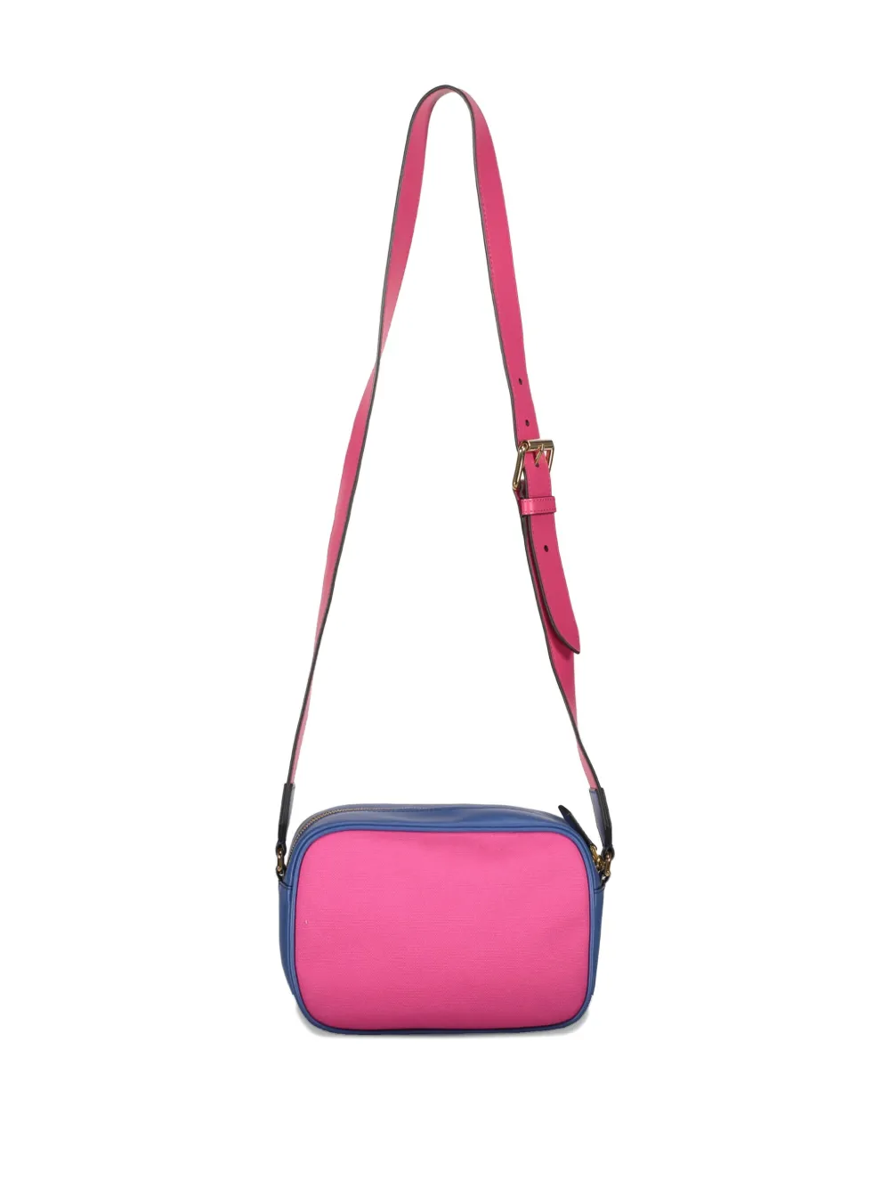 Alberta Ferretti mini sequin-embellished crossbody bag Roze