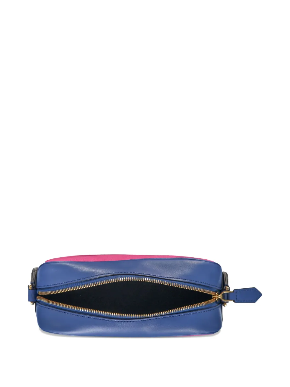 Alberta Ferretti mini sequin-embellished crossbody bag Roze
