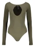 ANDREĀDAMO jersey bodysuit - Green