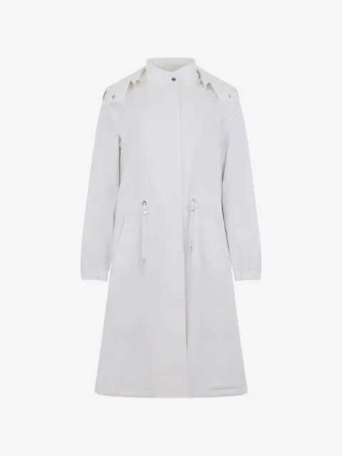 Moorer hooded parka coat