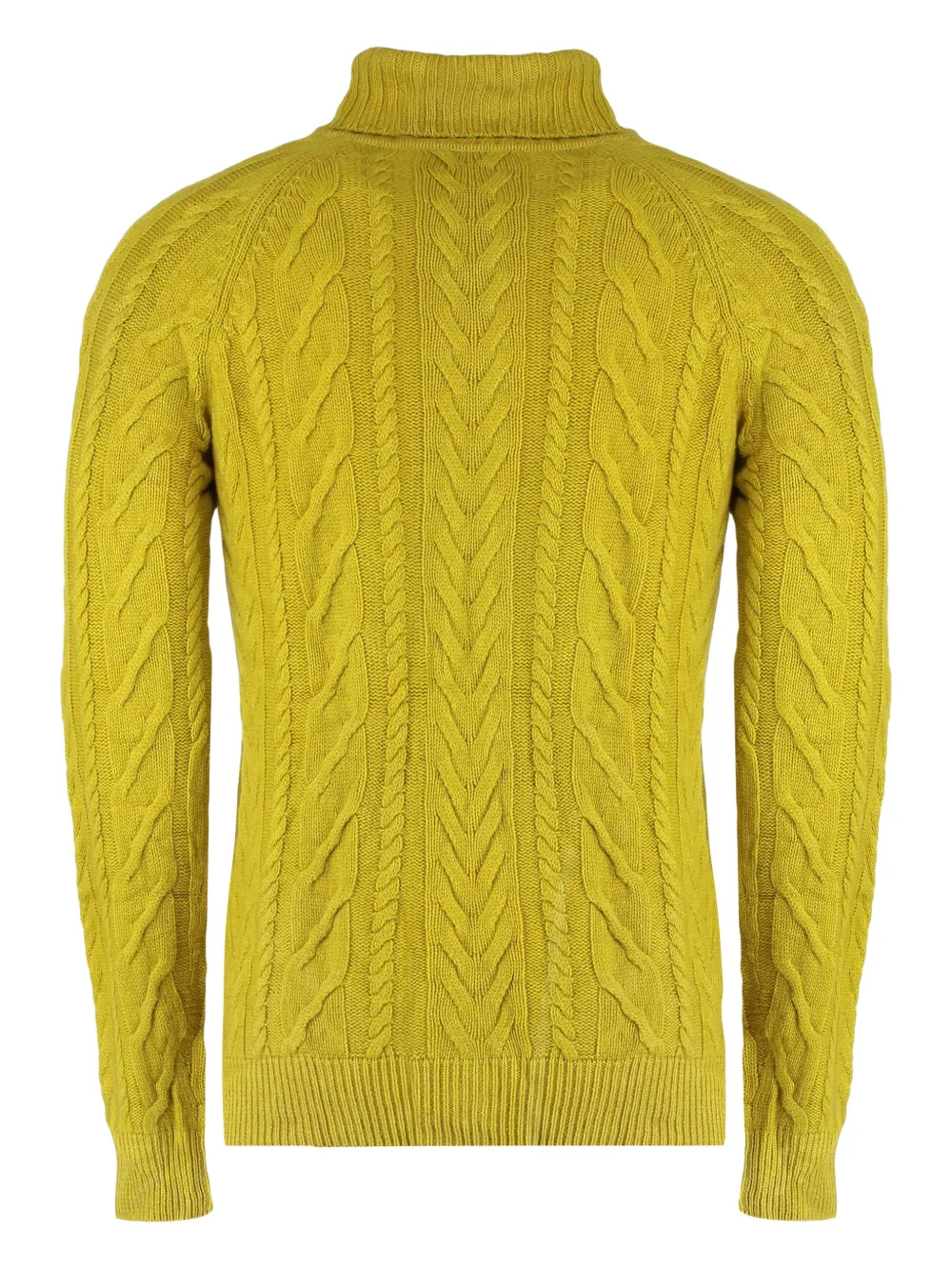 Moorer cashmere roll-neck sweater - Geel