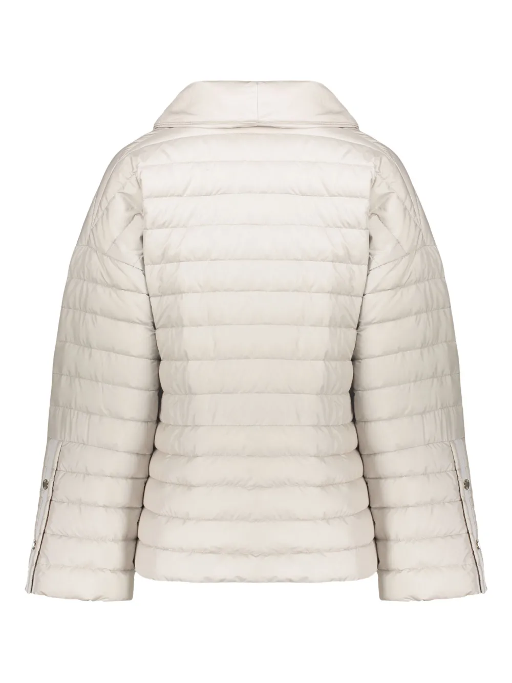 Moorer quilted-pattern puffer jacket Beige