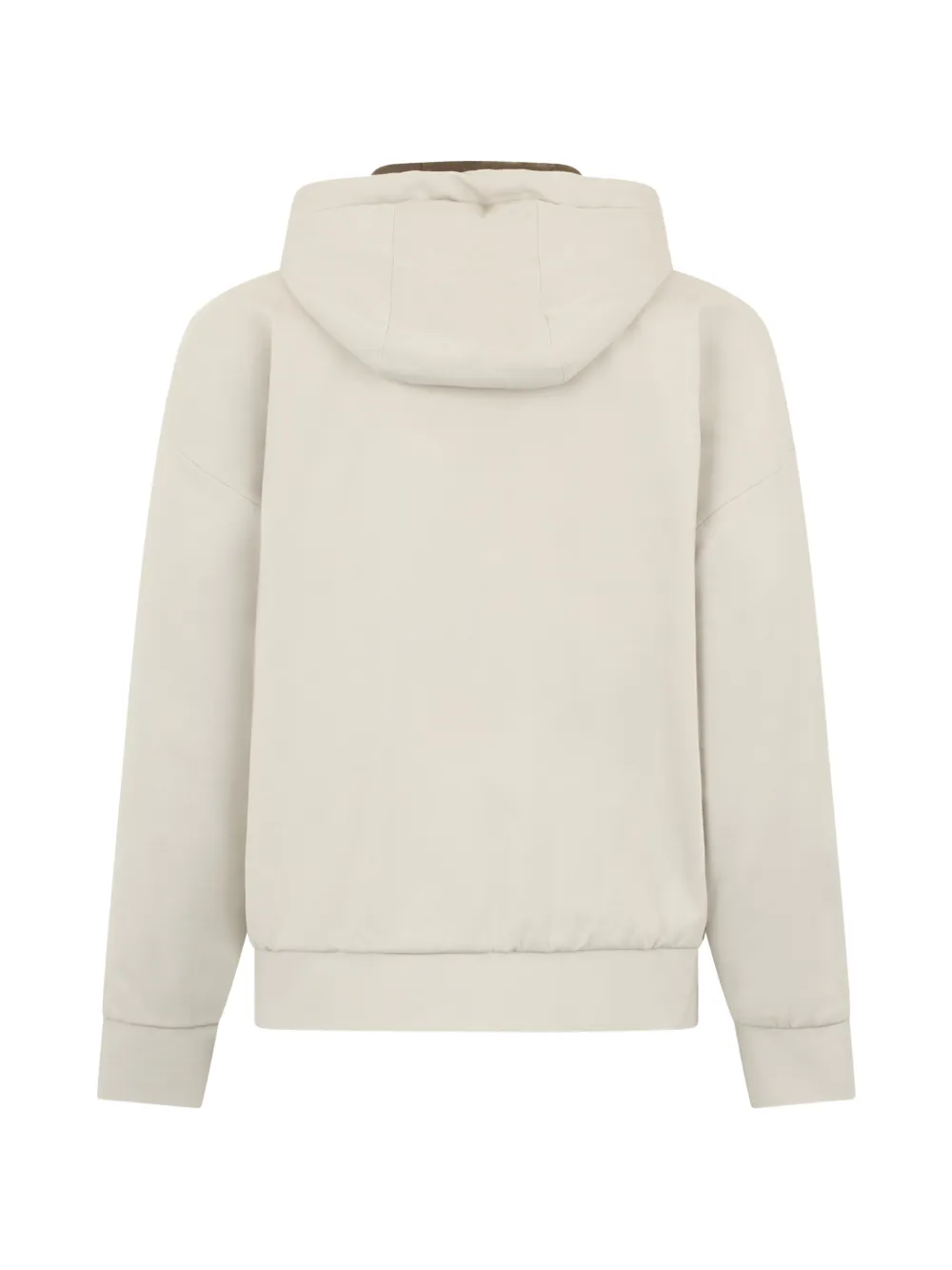  Moorer Zip-up Hooded Jacket - Neutrals 