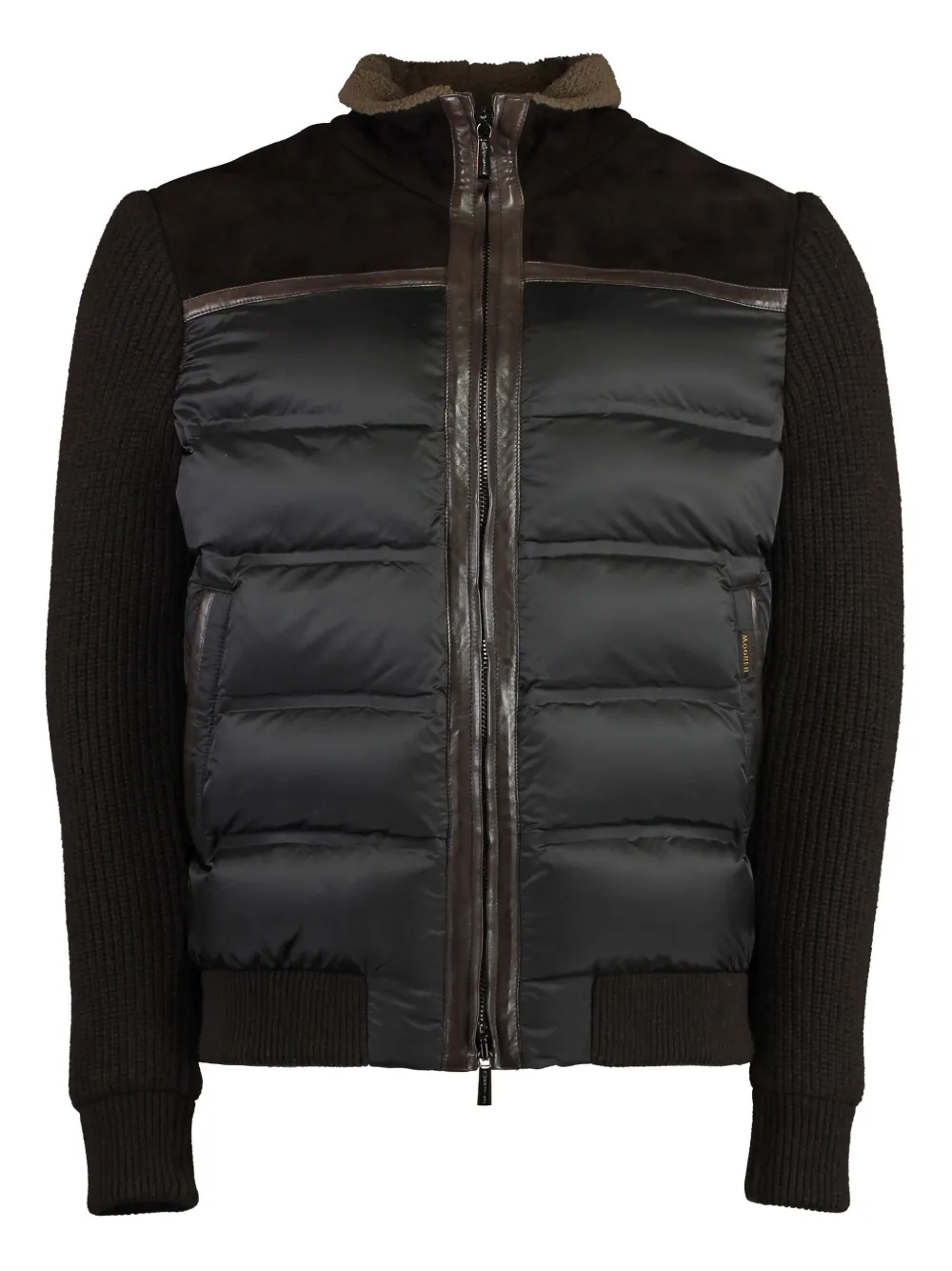 Moorer chamarra bomber Andras | marrón | Image 1
