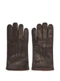 Moorer Clifton leather gloves - Brown