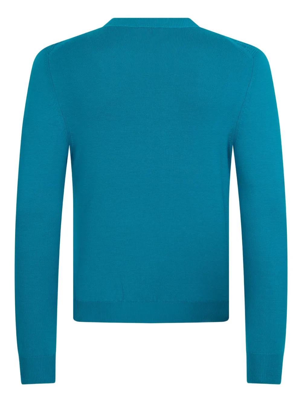 Malo ribbed sweater - Blauw