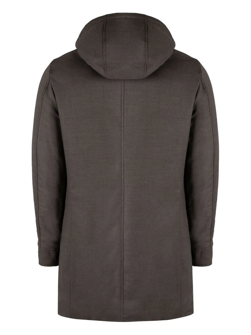 Moorer Vermont jack met capuchon Grijs
