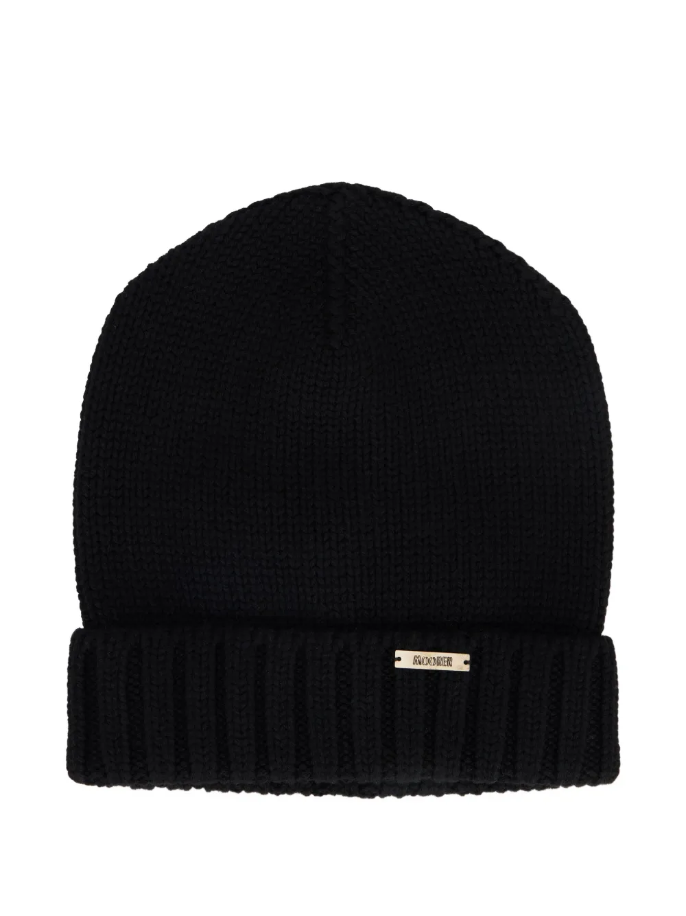 Moorer Vetta-Cwh ribbed-knit beanie hat - Noir Moorer Vetta-Cwh ribbed-knit beanie hat - Noir