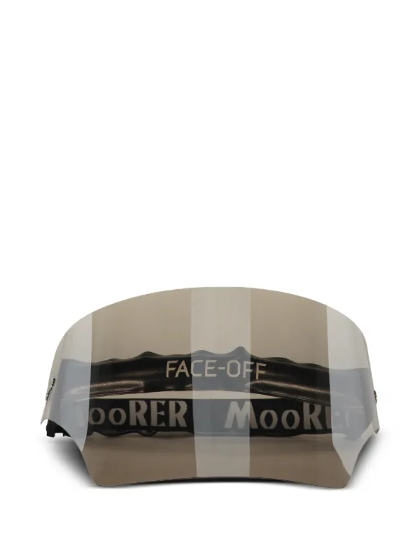 Moorer Visor Strap Cap in Grey