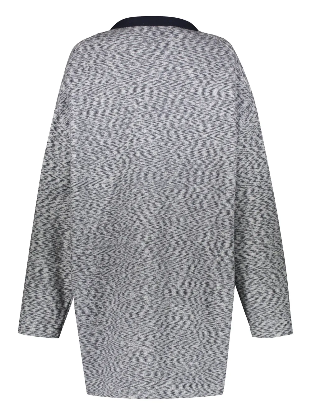 Shop Missoni Wool-blend Cardi-coat In Grey