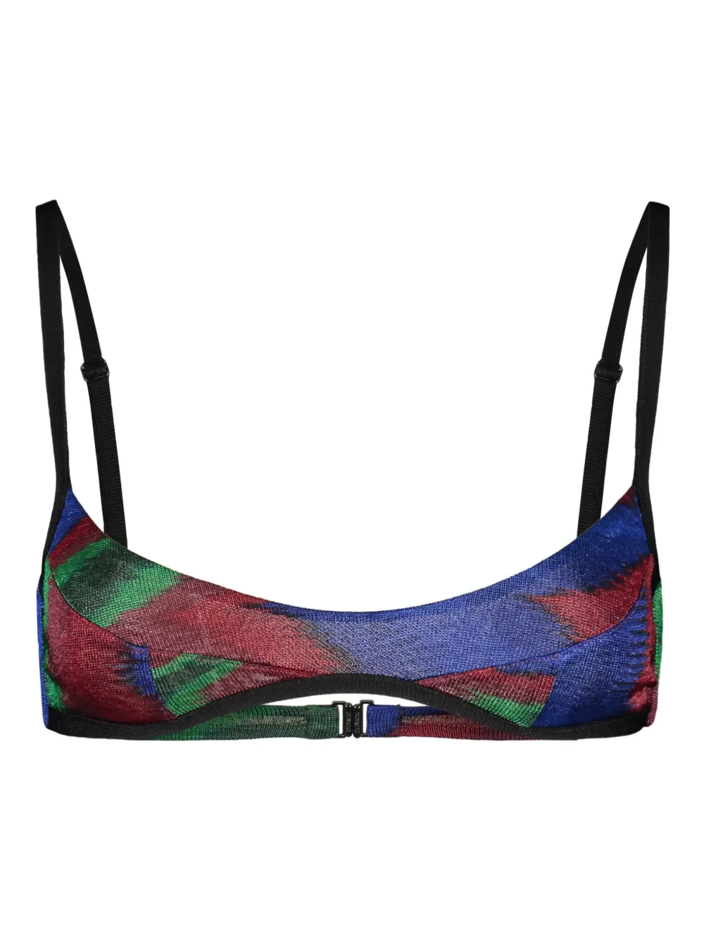 Missoni Bh met abstract patroon Blauw