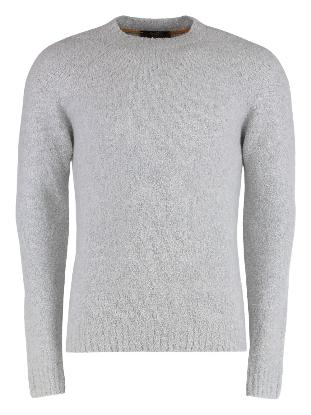 Moorer textured crew-neck sweater | Grey | Image 1