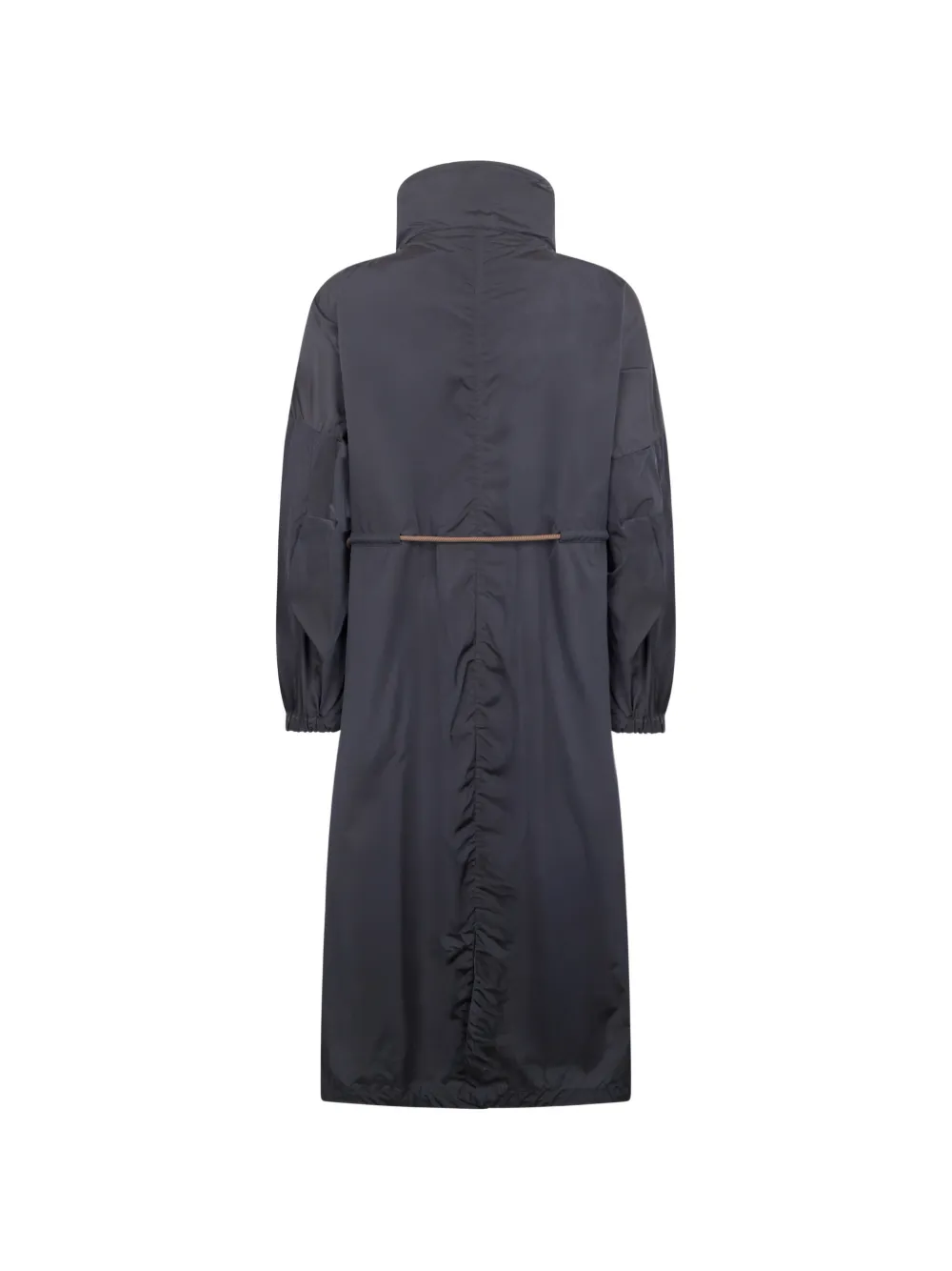  Moorer Madalyn Drawstring Parka - Blue 
