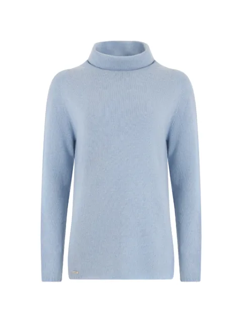 Moorer Roxy-Pkt roll-neck raglan-sleeve sweater