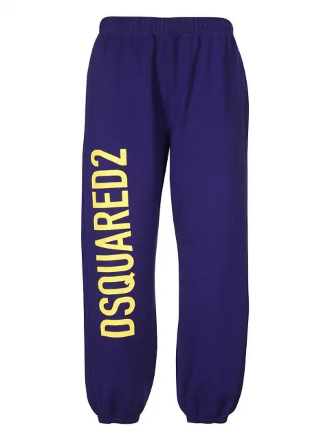 DSQUARED2 logo-print cotton track pants