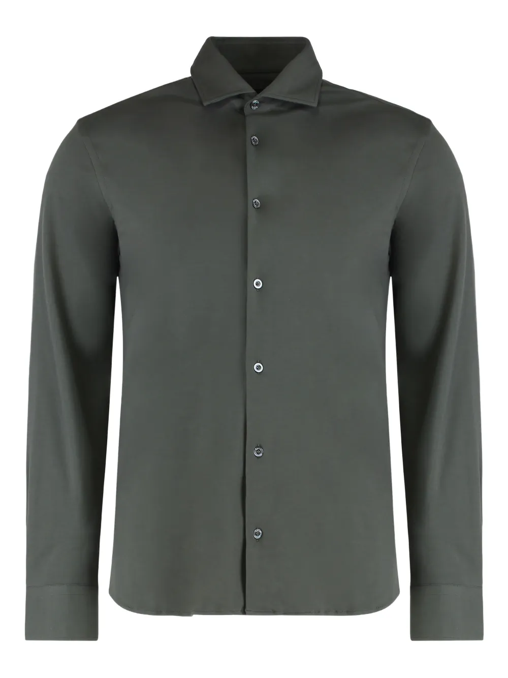 Moorer Sorrento-PD buttoned shirt | Green | Image 1