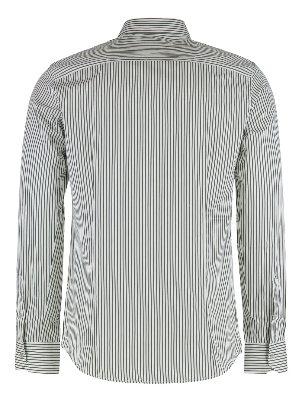 Moorer Sorrento-RW striped shirt - Wit