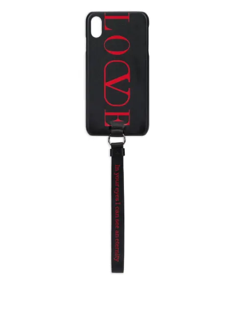 Valentino Garavani strap-detail iPhone Xs Max case