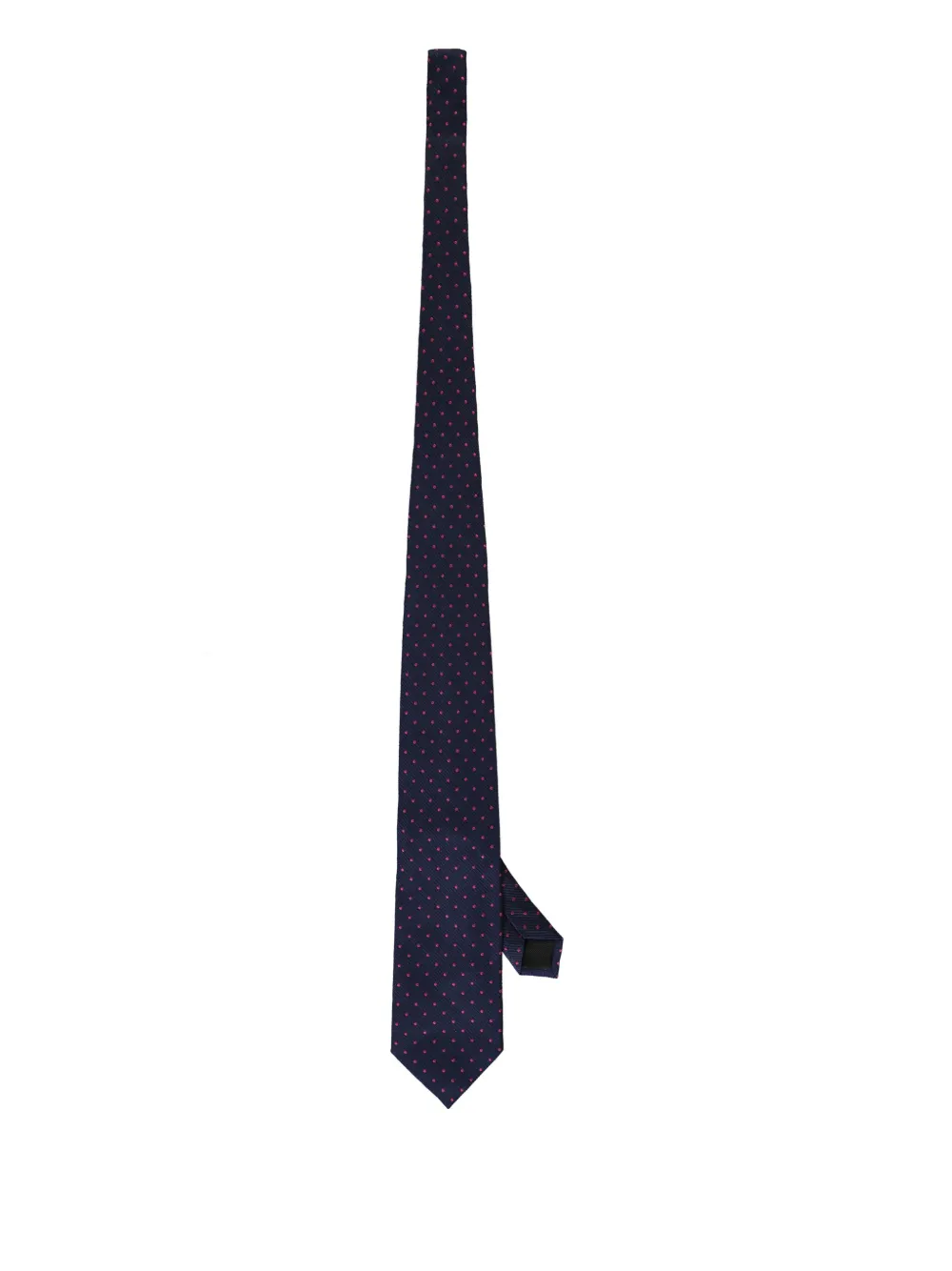 Corneliani polka dot-jacquard tie Blauw