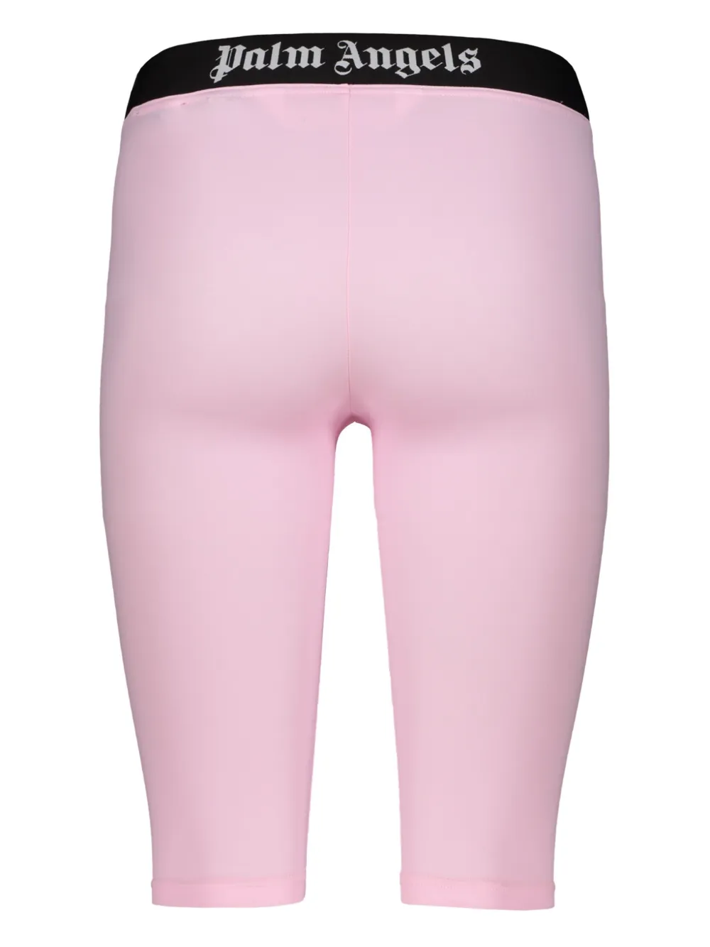 Palm Angels Shorts met logoband Roze