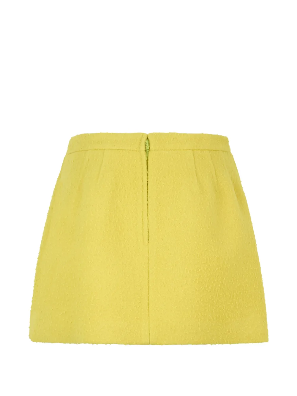  Valentino Garavani Zip-fastening Mini Skirt - Yellow 