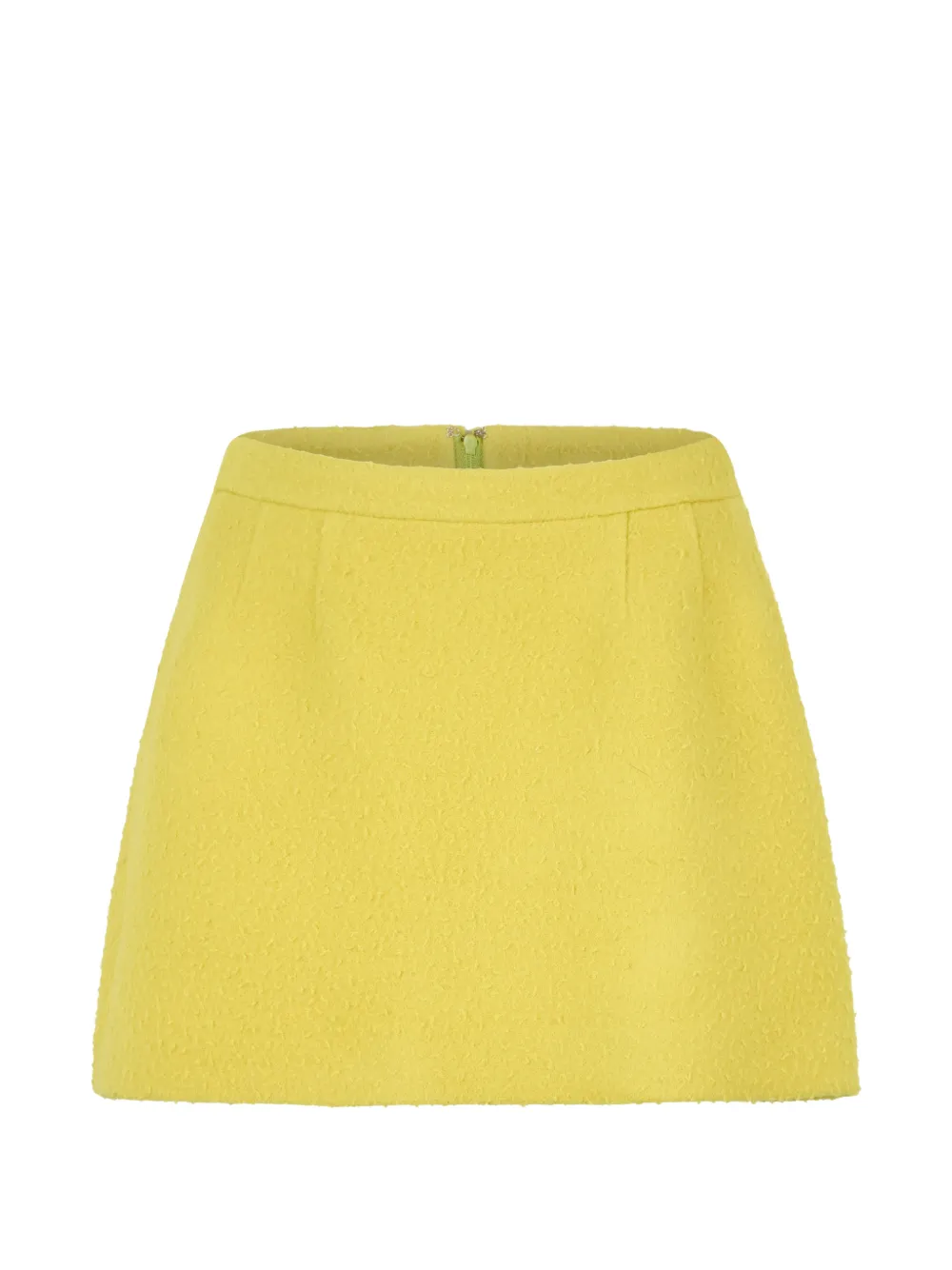 Valentino Garavani zip-fastening mini skirt - Giallo