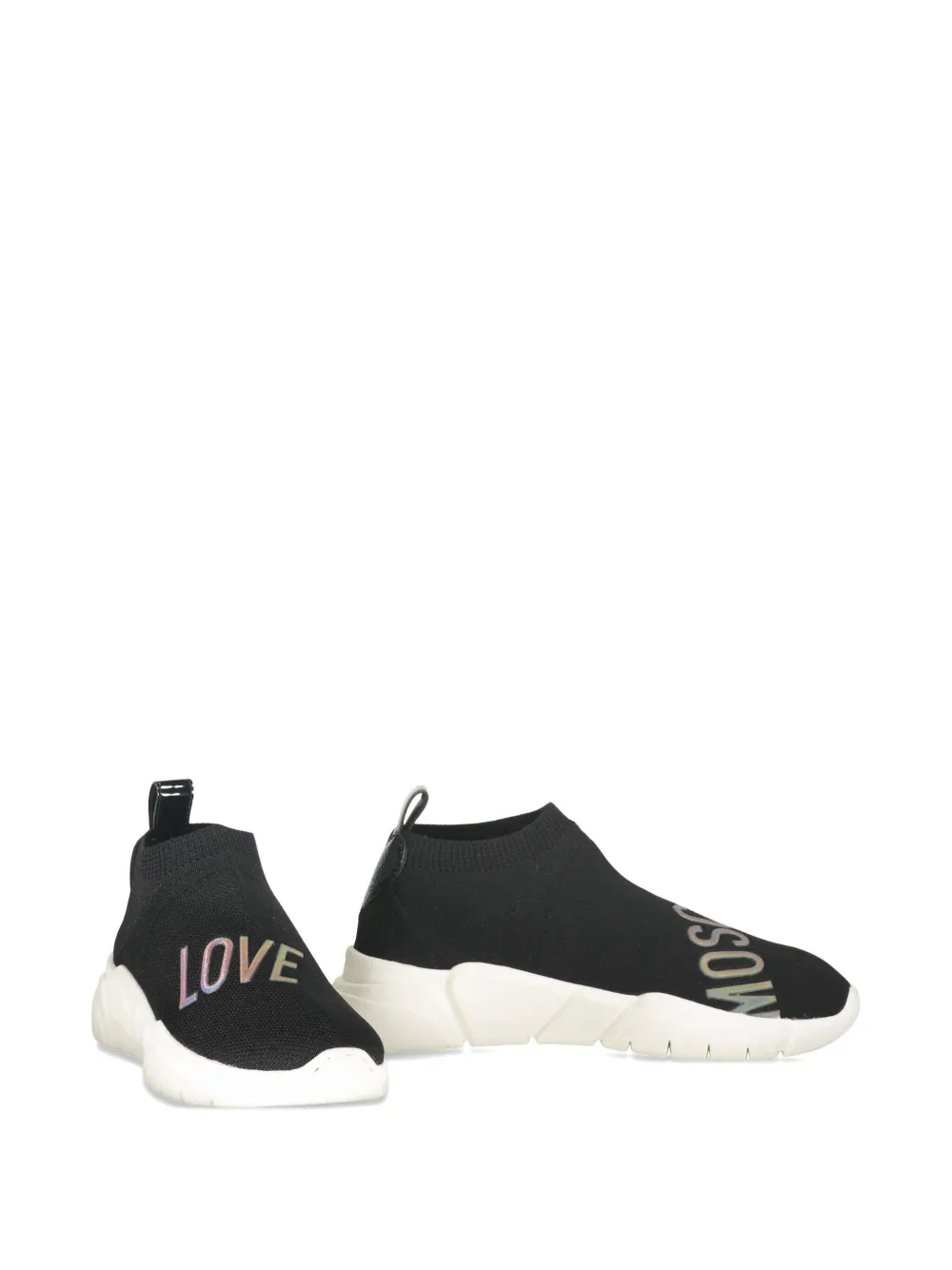 Moschino slip-on sneakers Black