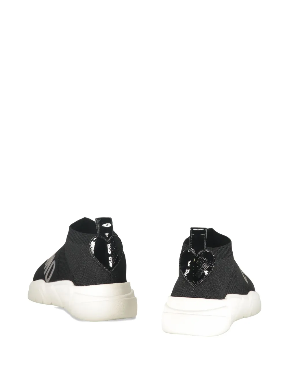 Moschino slip-on sneakers Black