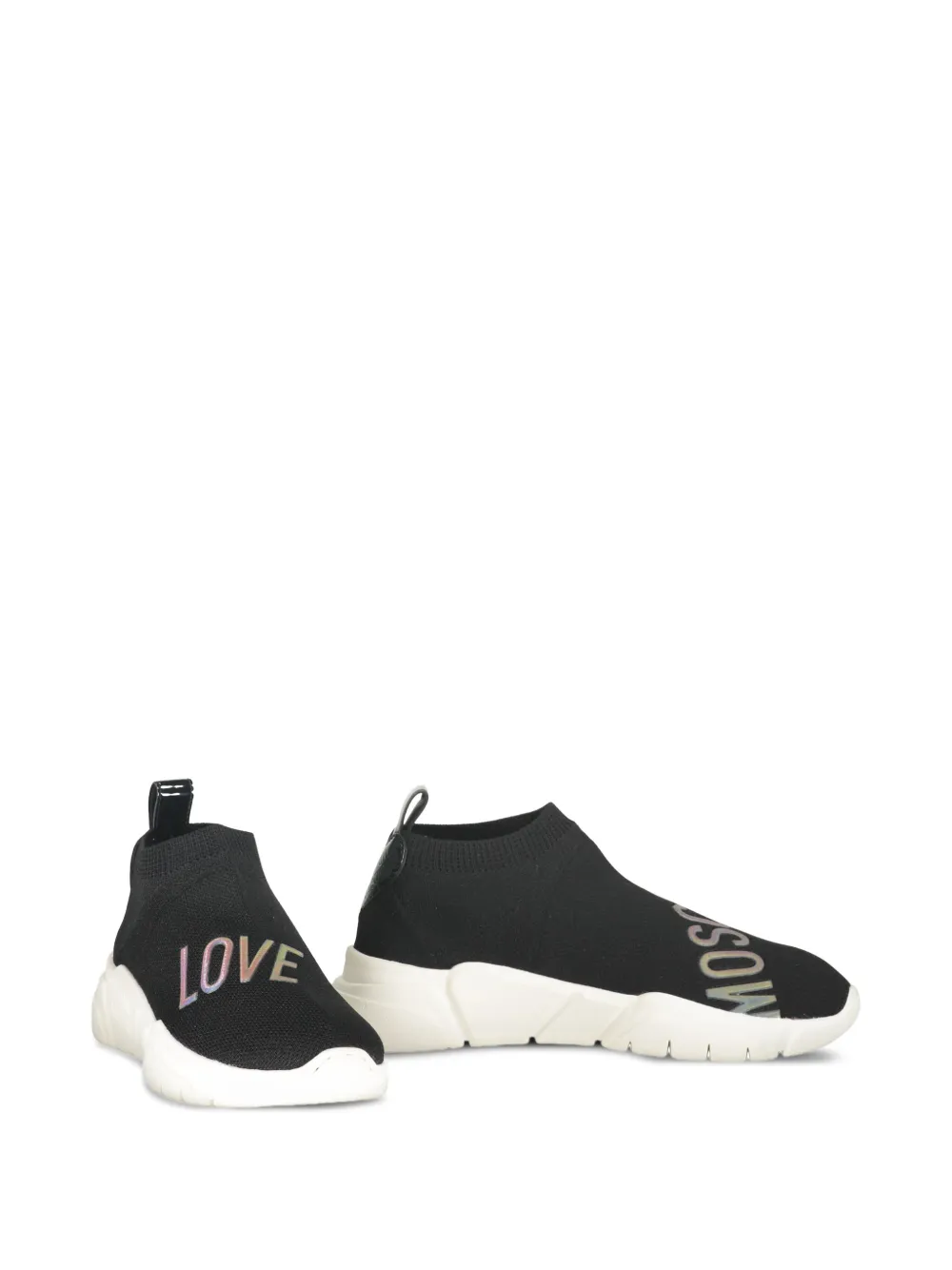 Moschino slip-on sneakers Black