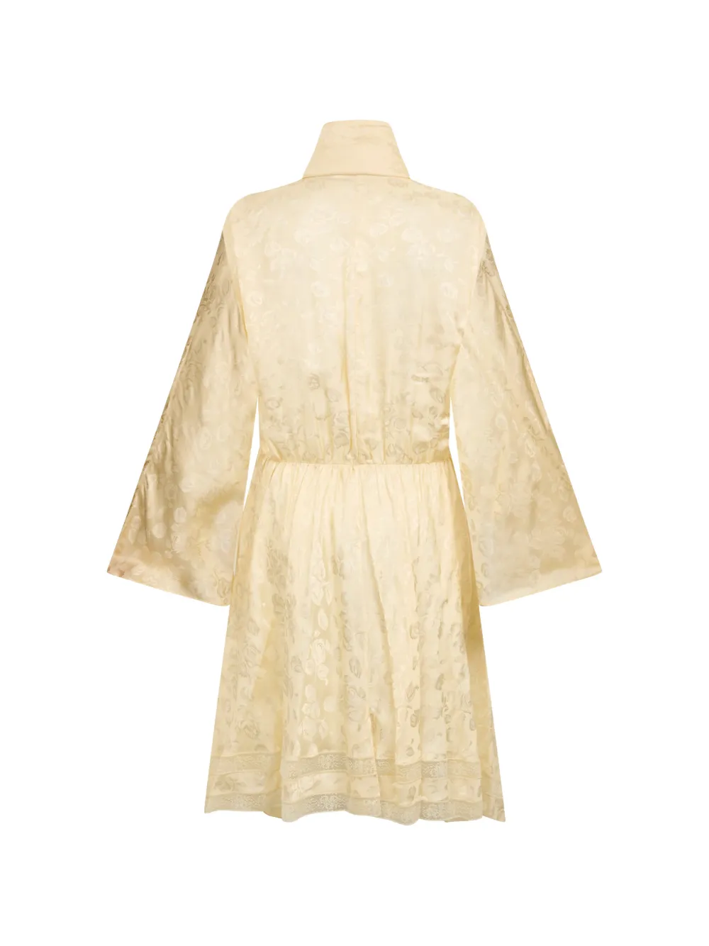 Philosophy Di Lorenzo Serafini floral-motif tie midi dress - Beige