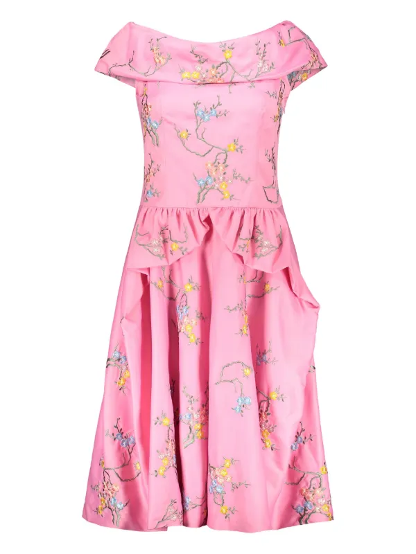moschino pink dress Y2k Vintage Moschino Pink Dress, Bodycon Mini Gown Barbie Style