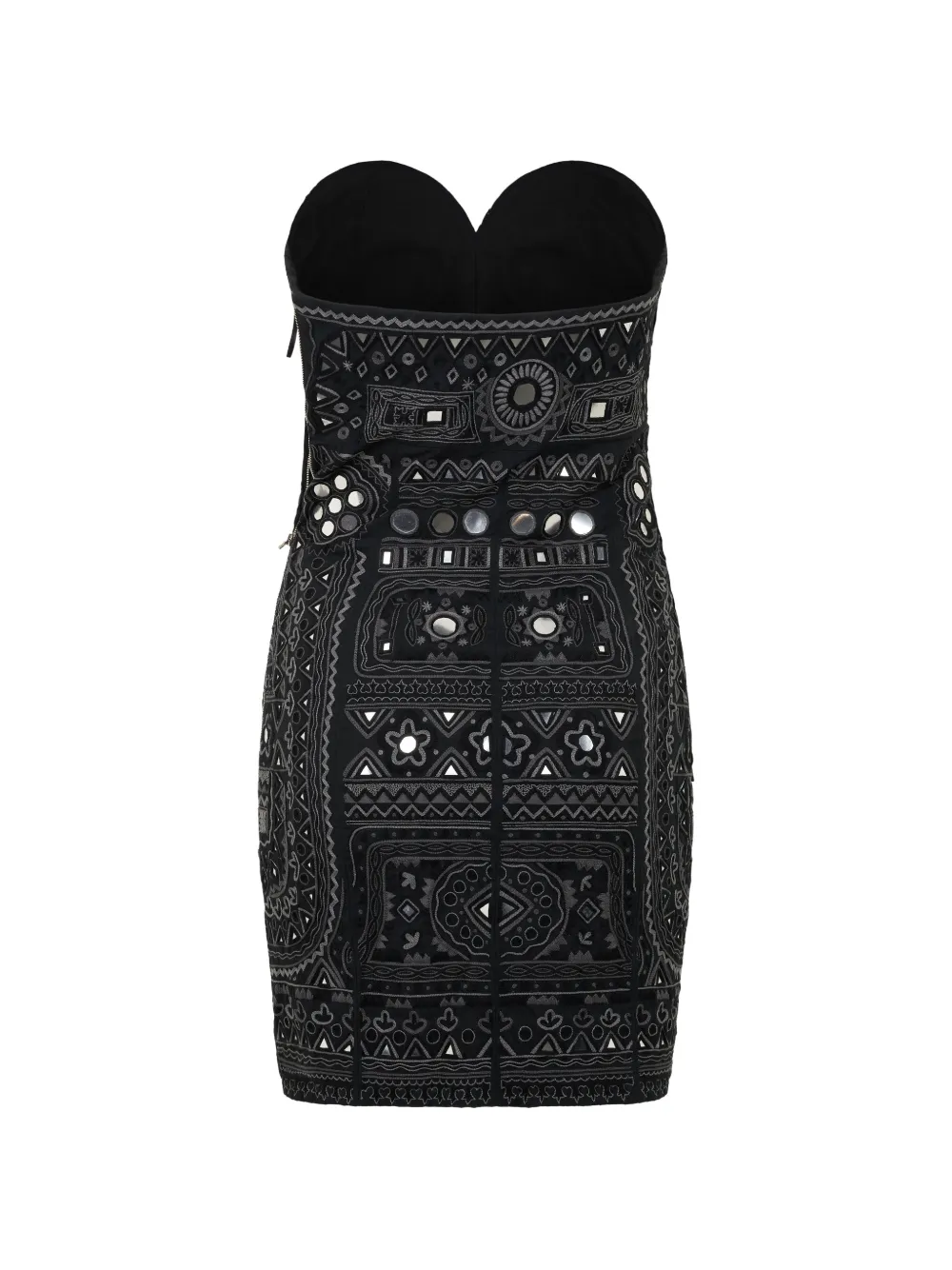 Moschino Mini-jurk met sweetheart hals Zwart
