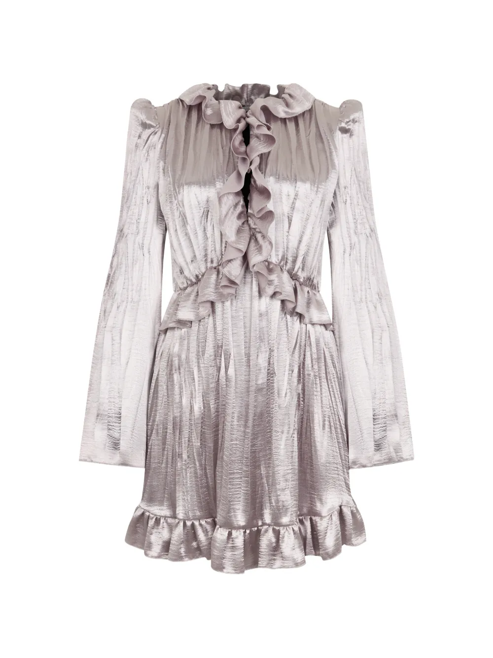 Philosophy Di Lorenzo Serafini ruffled dress - Grigio