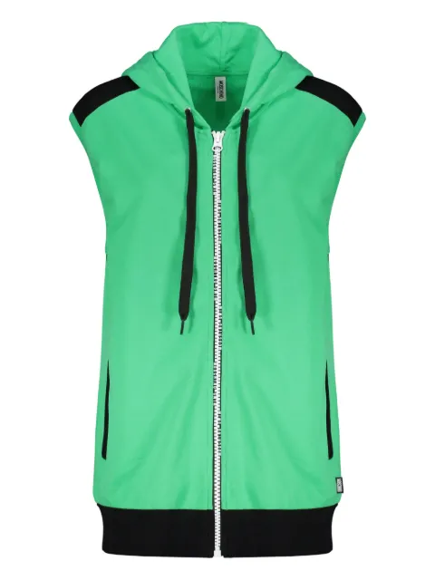 Moschino cotton zip-up hoodie