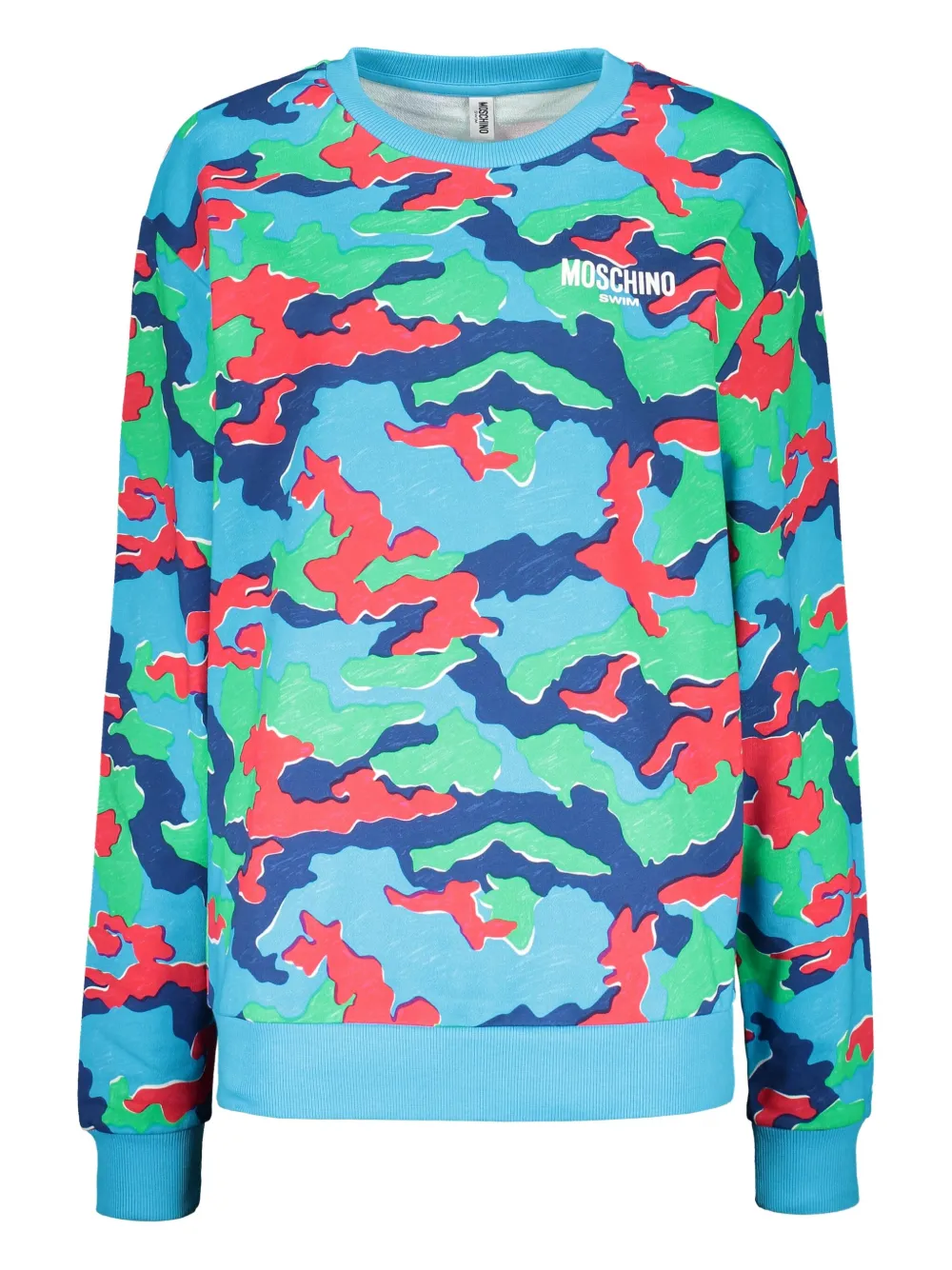 Moschino Sweater van katoen Blauw