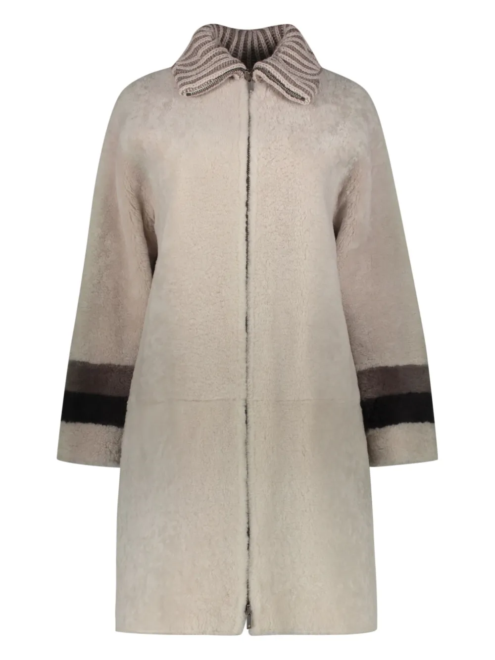 Lorena Antoniazzi Lammy coat Beige