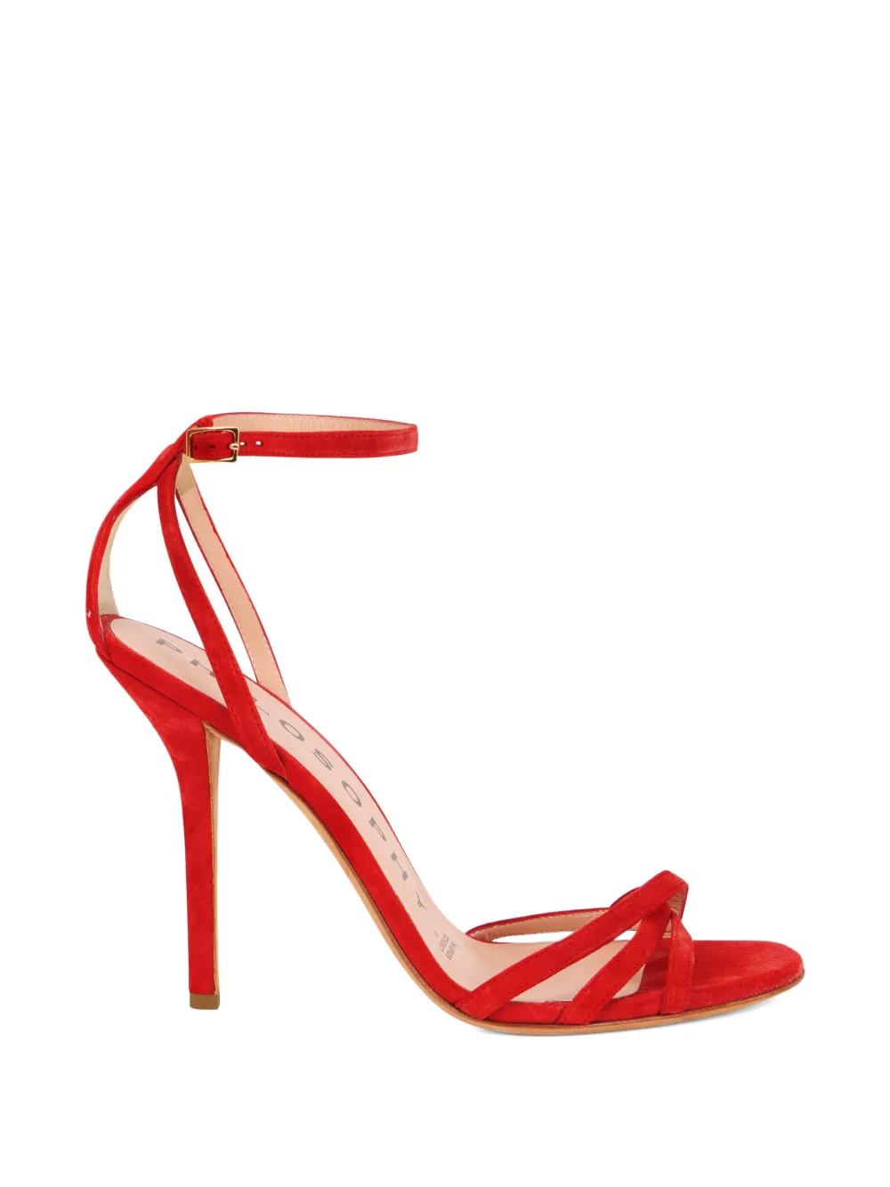 Philosophy Di Lorenzo Serafini strappy heeled sandals Rood
