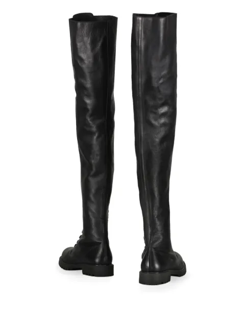 Jeremy Scott leather over-the-knee boots A32070980 - 2