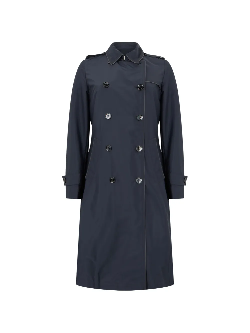 Moorer Alimidi-P double-breasted trench coat - Bleu