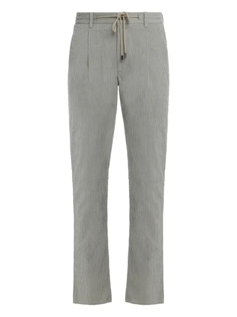 Moorer Anton corduroy drawstring trousers