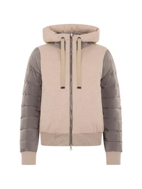 Moorer Aostamrw hooded-quilted jacket
