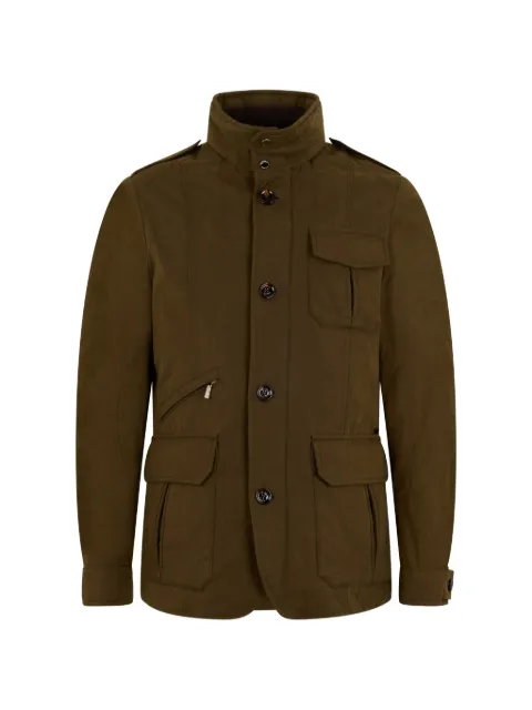 Moorer flap-pocket jacket