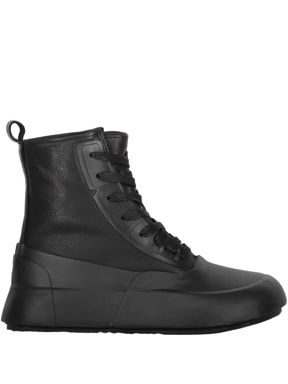 Ambush Chunky-sole Lace-up Sneakers In Schwarz