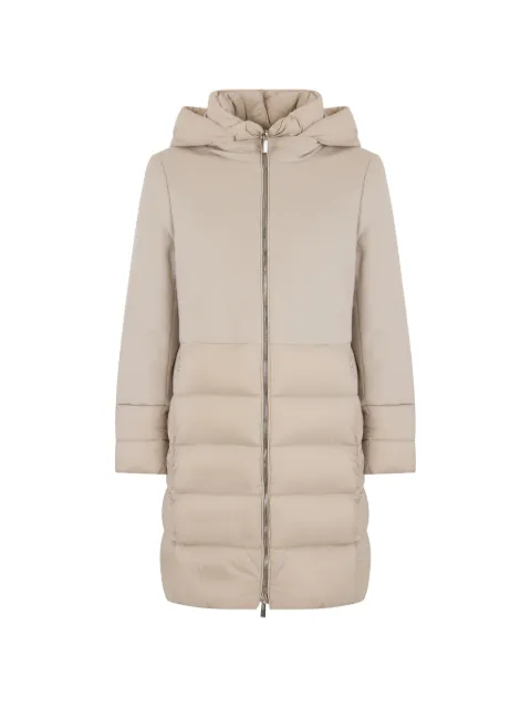 Moorer Calista-P hooded-padded coat