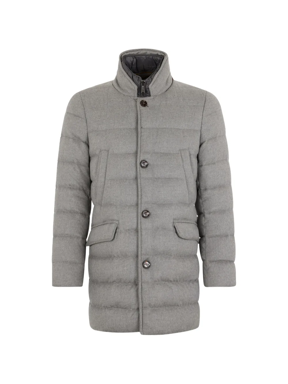 Moorer buttoned jacket - Grigio