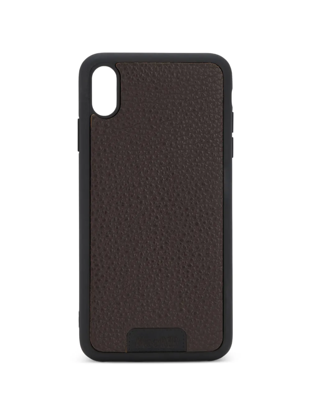 Moorer Cover per iPhone con inserti - Marrone